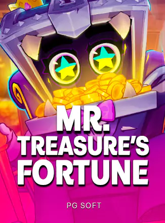 ภาพหน้าปกเกม Mr. Treasure’s Fortune จากค่าย พีจี ที่ คำถามพบบ่อย